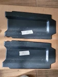 Nos Gm 1964 1965 Gto Lemans Tempest Splash Shield Set, Rear Bumper. Fixed Price $600.00.