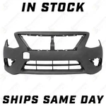 Brand New Primered Front Bumper Cover For 2015-2019 Nissan Versa Sedan 4-DOOR. Fixed Price $164.54.