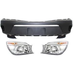 Bumper Cover + Headlight Set Halogen For 2004-2007 Buick Rendezvous. Fixed Price $520.08.