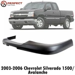 Front Bumper Upper Cover Textured For 2003-06 Chevrolet Silverado 1500/AVALANCHE. Fixed Price $94.00.