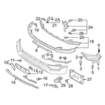 Ford F-150 2021-2026 W720714S450B Fog Light Bolt. Fixed Price $14.43.