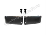 For 2007-2013 Silverado Rear Step Bumper Caps Black & Retainer Clips W/o Sensor. Fixed Price $82.31.