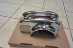 Nos Gm 1946 1947 Oldsmobile Lh Rear Bumper Guard. Fixed Price $160.00.