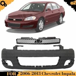 Front Bumper Cover Paintable & Grille Kit For 2006-2013 Chevrolet Impala Lt. Fixed Price $228.87.