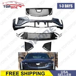 New Front W/fog Lamp W/grille Complete Bumper Cover For 2020-2024 Cadillac CT4. Fixed Price $479.27.
