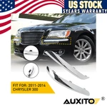 Auxito Chrome Front Bumper Trim / Molding Set For 2011-14 Chrysler 300. Fixed Price $28.49.