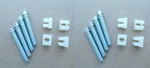 8 Nos Head Light Adjuster Nuts & Screws 1961-70'S Ford Car/truck Mercury Etc. Fixed Price $38.00.