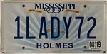 Vanity Lady 1972 License Plate Oldsmobile Buick Camaro Corvette Vw Beetle Ford. Fixed Price $79.99.