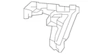 Genuine Subaru Corner Support 57707VC212. Fixed Price $19.17.