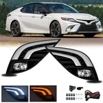 Pair For 2018 2019 2020 Toyota Camry Xse Led Fog Lights Lamps With Drl+wiring. Fixed Price $99.99.