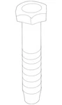 Genuine Bmw Side Support Bolt 07-14-9-326-700. Fixed Price $8.18.