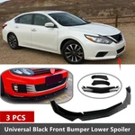 Add-on Universal Fit For 2016-2018 Nissan Altima Front Bumper Lower Lip Spoiler. Fixed Price $59.83.