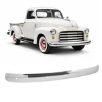 For Chevrolet Gmc Pickup Truck 1947-1954 Chrome Front Bumper Face Bar 48-53. Fixed Price $205.00.