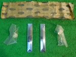 1974 Ford Mustang Ii Mach Ghia Nos L+r Front Bumper Guard Pad Trim Mouldings. Fixed Price $119.00.