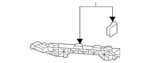 Genuine Acura Beam Front (upper) 71240-3S5-A00. Fixed Price $85.79.