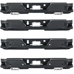 For 2019-2024 Chevy Silverado 1500 Gmc Sierra Rear Bumper Assembly Black Steel. Fixed Price $285.99.