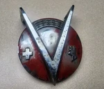 1950'S Buick Super Roadmaster Trunk Emblem? Insert 1346780. Fixed Price $39.95.