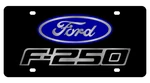 Eurosport Daytona 3506N-1 Carbon Steel License Plate Ford F250 Logo. Fixed Price $42.95.