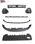 For 2019- 25 SQ3 S-line Front Bumper Cover Grille Lower Spoiler Strip 9PS Set. Fixed Price $339.73.