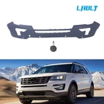 Lablt Front Bumper Cover Gray W/sensors Primed Ford Explorer 2018 2019. Fixed Price $127.00.