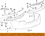 Gm Oem 14-20 Impala Rear Bumper Components-center Bracket 20958041. Fixed Price $95.59.