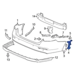 For Honda Accord 23-26 7166130AA00 Rear Right Outer Bumper Cover Bracket. Fixed Price $14.46.