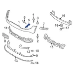 For Kia Sportage 2023-2025 865A8DW000 Front Right Inner Bumper Cover Bracket. Fixed Price $20.58.