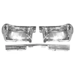 1963 Chevy Impala Rear Bumper - Pcs Set Heavy Duty Chrome Metal Dynacorn. Fixed Price $490.95.