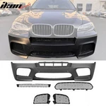 For 08-14 Bmw X5 E71 X6M Style Pp Front Bumper Cover Conversion + Grilles W/ Pdc. Fixed Price $699.99.