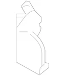 Genuine Nissan Bumper Cover Spacer Panel 78819-3SG0A. Fixed Price $45.49.