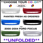 New Front Bumper 2000-2004 Ford Focus Painted *choose Your Color* FO1000456. Fixed Price $398.04.