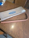 Nos Ford D8SZ-17K832 Lh Ember Rear Horizontal Bumper Pad 78 Thunderbird Jubilee. Fixed Price $300.00.