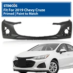 For 2019 Chevrolet Chevy Cruze Front Bumper Cover Fascia Primed 42679642. Fixed Price $165.99.