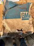 1971 Oldsmobile Cutlass 442 Nos Trunk Vent Foam Filter 410754. Fixed Price $14.99.