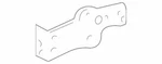 Oem New 01-07 Ford Mariner Mercury Escape Left Front Bumper Bracket YL8Z13A005BA. Fixed Price $57.81.