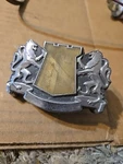 1972 73 Mopar Chrysler New Yorker Hideaway Trunk Lock Ornament Cover Emblem Oem. Fixed Price $47.50.