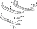 Genuine Honda Bumper Cover Support Rail 71175-T56-A50. Fixed Price $82.36.