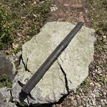 1964 Chevrolet Impala Front Bumper Center Bar Nos. Gm 3830702. Fixed Price $125.00.