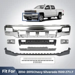 For 2014-2015 Chevy Silverado 1500 Z71 Style Front Bumper Cover Kit W/o Sensor. Fixed Price $509.00.