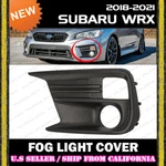 Left For 18 19 20 21 Subaru Wrx Sti Front Bumper Bezel With Fog Light Cover. Fixed Price $26.50.