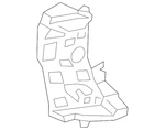 Genuine Bmw Inner Bracket 51-12-8-069-902. Fixed Price $67.53.