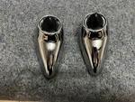1961-62 Ford Galaxie 500 , Nos Lt &rt Front Bumper Guards Last Set. Fixed Price $625.00.