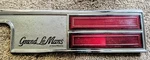 1976 1977 Pontiac Grand Lemans Trunk Chrome Moulding Trim. Fixed Price $60.00.