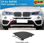 Front Rear Bumper Tow Eye Hook Cap Cover Black Fit Bmw X4 F26 51117338473. Fixed Price $20.00.