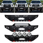 Vijay 2015-2017 Ford F150 Steel Front Bumpers W/winch Plate&lights. Fixed Price $489.99.