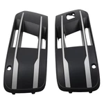 Pair Fog Lamp Grille Cover Chrome For Audi Q7 2016-2019 4M0807681T 4M0807682T. Fixed Price $62.49.