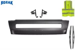 Black Bumper Center Cover + Brackets Compatible With Volvo Vnl 2004-2015 Truck. Fixed Price $249.99.