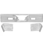 1966 Impala Rear Bumper Set Chrome 3 Pieces Center/ Right/ Left Dynacorn. Fixed Price $563.95.