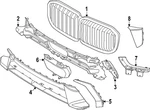 Genuine Bmw Corner Molding 51-11-5-A24-1C4. Fixed Price $753.11.