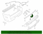 Oem New Ford 2002-2010 Mountaineer Left Side Inner Absorber Bracket 1L2Z17D943AA. Fixed Price $52.44.